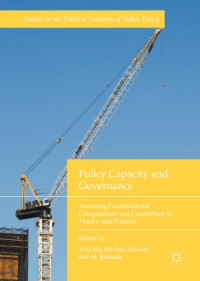 Policy Capacity And Governance