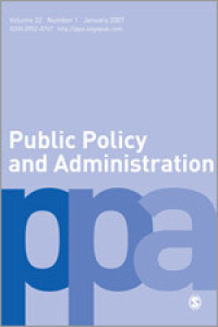 Public Policy And Administration