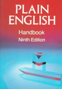 A Plain english handbook