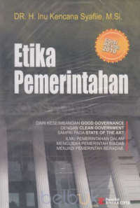 Etika Pemerintahan