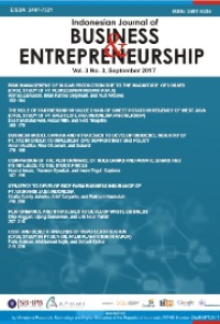 Indonesian Journal of Business & Enterpreunership