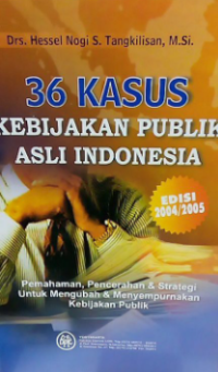 Image of Kebijakan Publik untuk pemimpin berwawasan internasional