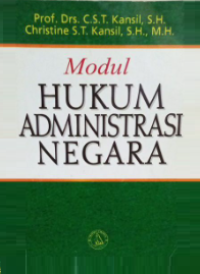 Image of Modul Hukum Administrasi Negara