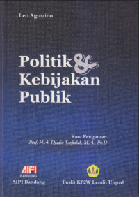 Image of Politik dan Kebijakan Publik