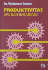 Image of Produktivitas : Apa dan Bagaimana?