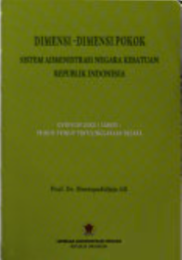 Image of SANKRI : Buku I Prinsip-Prinsip Penyelenggaraan Negara