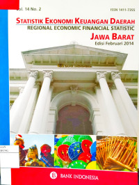 Image of STATISTIK EKONOMI KEUANGAN DAERAH JAWA BARAT Vol 14