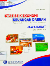 Image of STATISTIK EKONOMI KEUANGAN DAERAH JAWA BARAT Vol 15