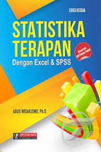 Image of Statistika Terapan: dengan excel & SPSS