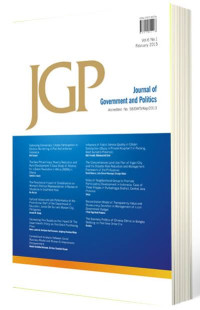 Jurnal Of Government And Politics