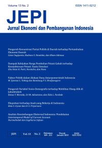 Jurnal Ekonomi & Pengembangan Indonesia